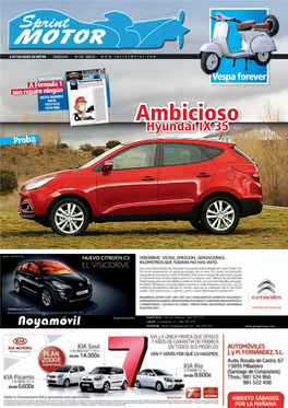 Ambicioso Hyundai IX 35 Proba