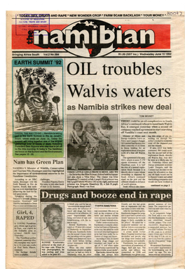 As Namibia Strikes New Deal