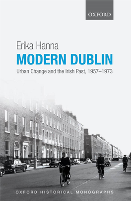 Modern Dublin Oxford Historical Monographs