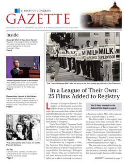 GAZETTE Volume 23, No