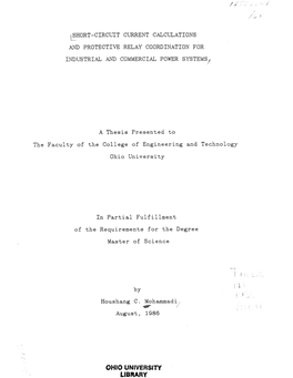 Short-Circuit Current Calculations And