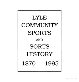 Lyle Communiti Sports Sorts History 1870 1995