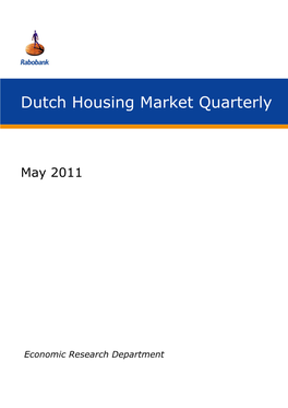 Dutch Housing Market Quarterly