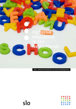 Inclusive Education in the Netherlands - - Netherlands the in Education Inclusive