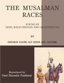 The Musalman Races Found in Sindh