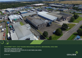 14 Dunnet Way, East Mains Industrial Estate, Broxburn, Eh52