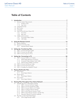 Lacinema Classic HD User Manual Page 55