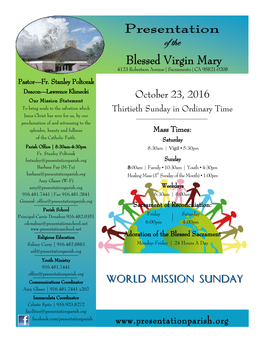 Presentation of the Blessed Virgin Mary Parish
