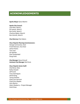 Acknowledgements