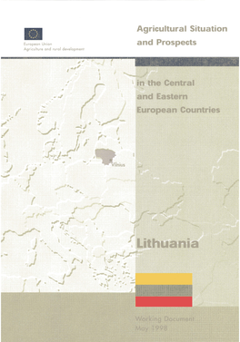 Agricultural Situation and Prospects in the Central and Eastern European