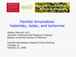 AA Amyloidosis