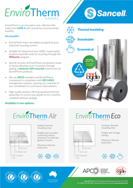 Economical • Suitable for Disposal at Over 1850+ Supermarket Locations Australia Wide for Recycling Through the Redcycle Program