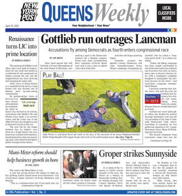 Gottlieb Run Outrages Lancman