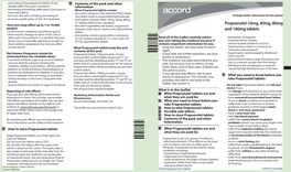 Propranolol 10Mg, 40Mg, 80Mg and 160Mg Tablets