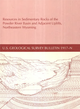 Resources in Sedimentary Rocks of the Powder River Basin and Adjacent Uplifts, Northeastern Wyoming