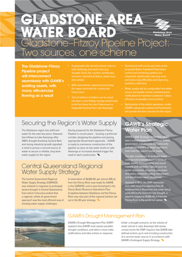 Gladstone–Fitzroy Pipeline Project: Two Sources, One Scheme
