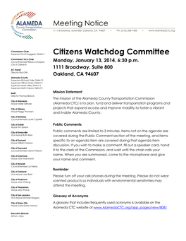 Citizens Watchdog Committee