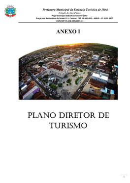 Plano Diretor De Turismo