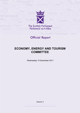 Economy, Energy and Tourism Committee