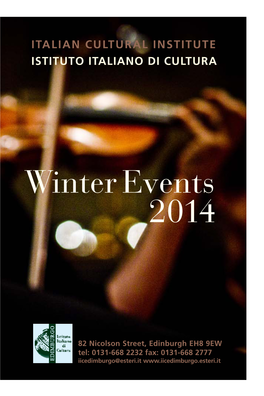 Winter Events 2014
