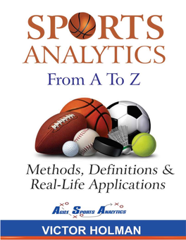 Sports Analytics from a to Z