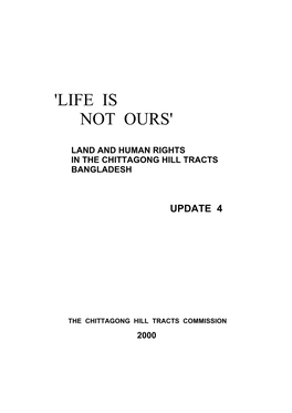 'Life Is Not Ours'