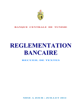 Reglementation Bancaire