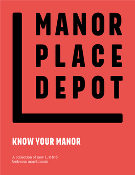 Know Your Manor