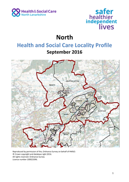 Health and Social Care Locality Profile September 2016