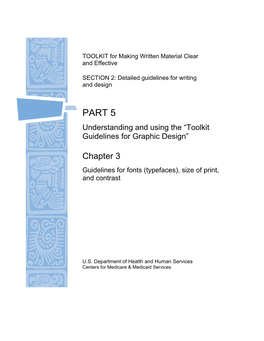 PART 5 Understanding and Using the “Toolkit Guidelines for Graphic Design”
