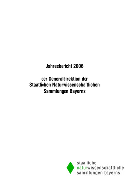 Jahresbericht 2006