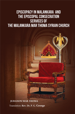 Episcopacy in Malankara Mar Thoma Syrian Church