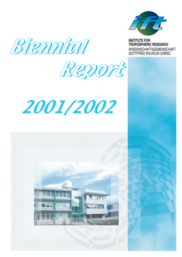 Biennial Report / Zwei-Jahresbericht 2001 / 2002 IFT JB2001 2002.Pdf