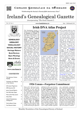 Ireland's Genealogical Gazette