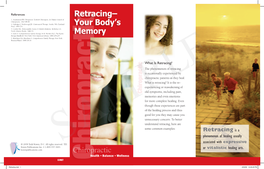 Retracing– Your Body's Memory