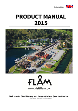 Product Manual 2015