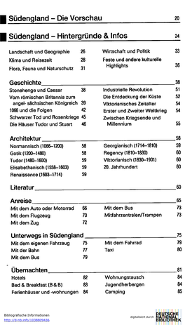 B Südengland - Die Vorschau 20