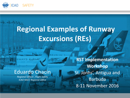 Regional Examples of Runway Excursions (Res)
