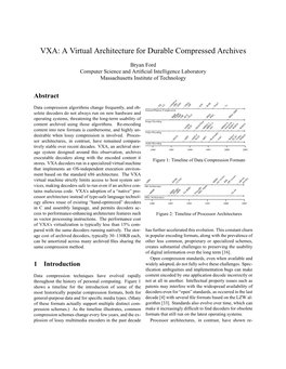 VXA: a Virtual Architecture for Durable Compressed Archives