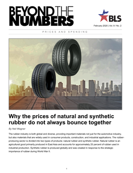 Why the Prices of Natural and Synthetic Rubber Do Not Always Bounce Together by Neil Wagner