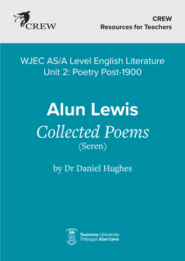 Alun Lewis Collected Poems (Seren)