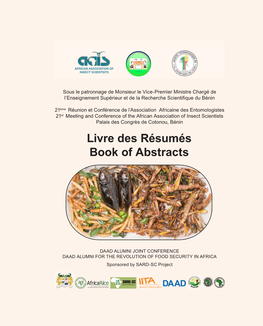 Livre Des Résumés Book of Abstracts