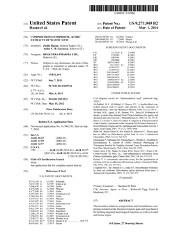 (12) United States Patent (10) Patent No.: US 9.271,949 B2 Hazan Et Al