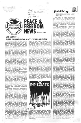 Peace & Freedom News