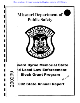 Missouri Department of Public Safety