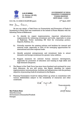 Ph: 23096610 GOVERNMENT of INDIA PLANNING COMMISSION