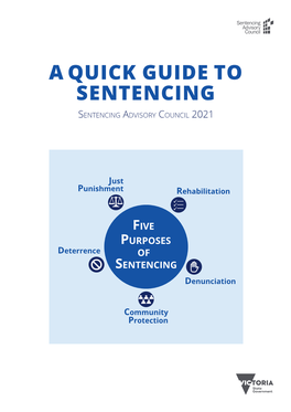 A Quick Guide to Sentencing (6Th Edition)