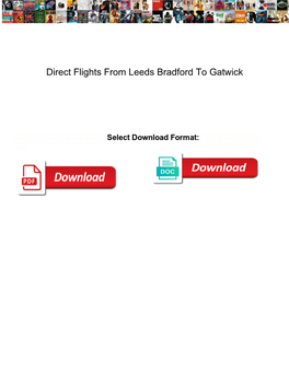 Direct Flights from Leeds Bradford to Gatwick