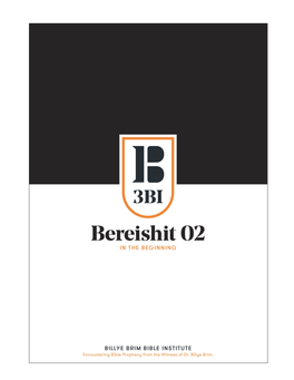 Bereishit-02-In-The-Beginning.Pdf