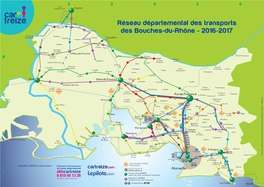 2016-2017 Réseau Départemental Des Transports Des Bouches-Du-Rh